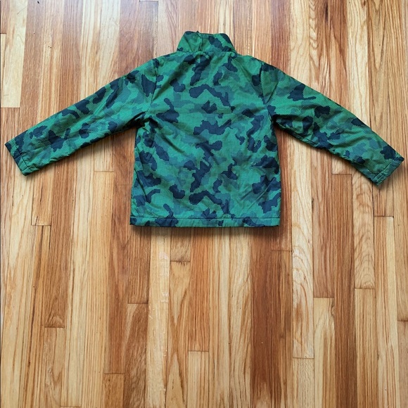 Boys Swiss Tech Camo Print Jacket - Picture 2 of 4